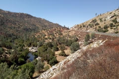 Kern River Road nahe Kernville