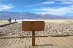 Badwater, tiefster Punkt der USA