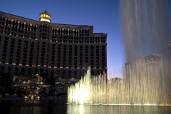 Wasserspiele vor dem Hotel Bellagio in Las Vegas