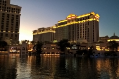 Caesars Palace und Bellagio am Strip in Las Vegas