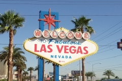 Das Schild der Schilder in Las Vegas