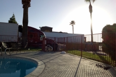 Pool-"Landschaft" in Buttonwillow