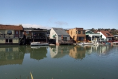 Hausboot-Kolonien in Sausalito